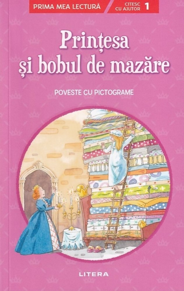 printesa si bobul de mazare litera